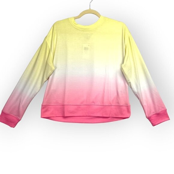 NWT Jenni Intimates Ombre Tie Dye Loungewear Sweatshirt Size S - Picture 1 of 5